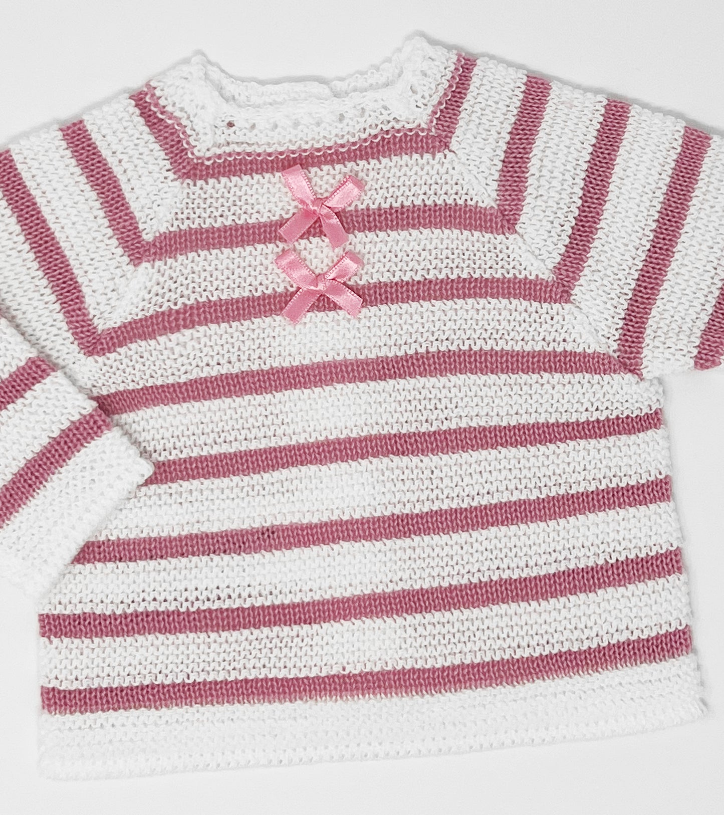 Baby Knitted Striped Set