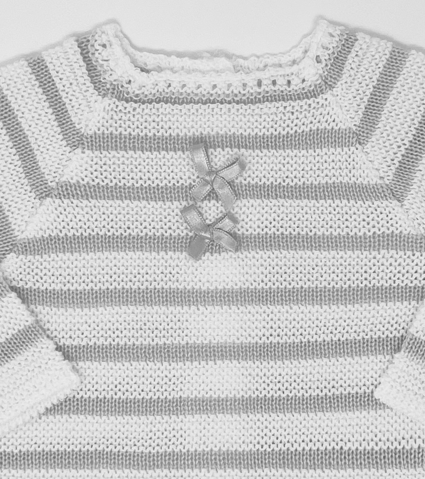 Baby Knitted Striped Set