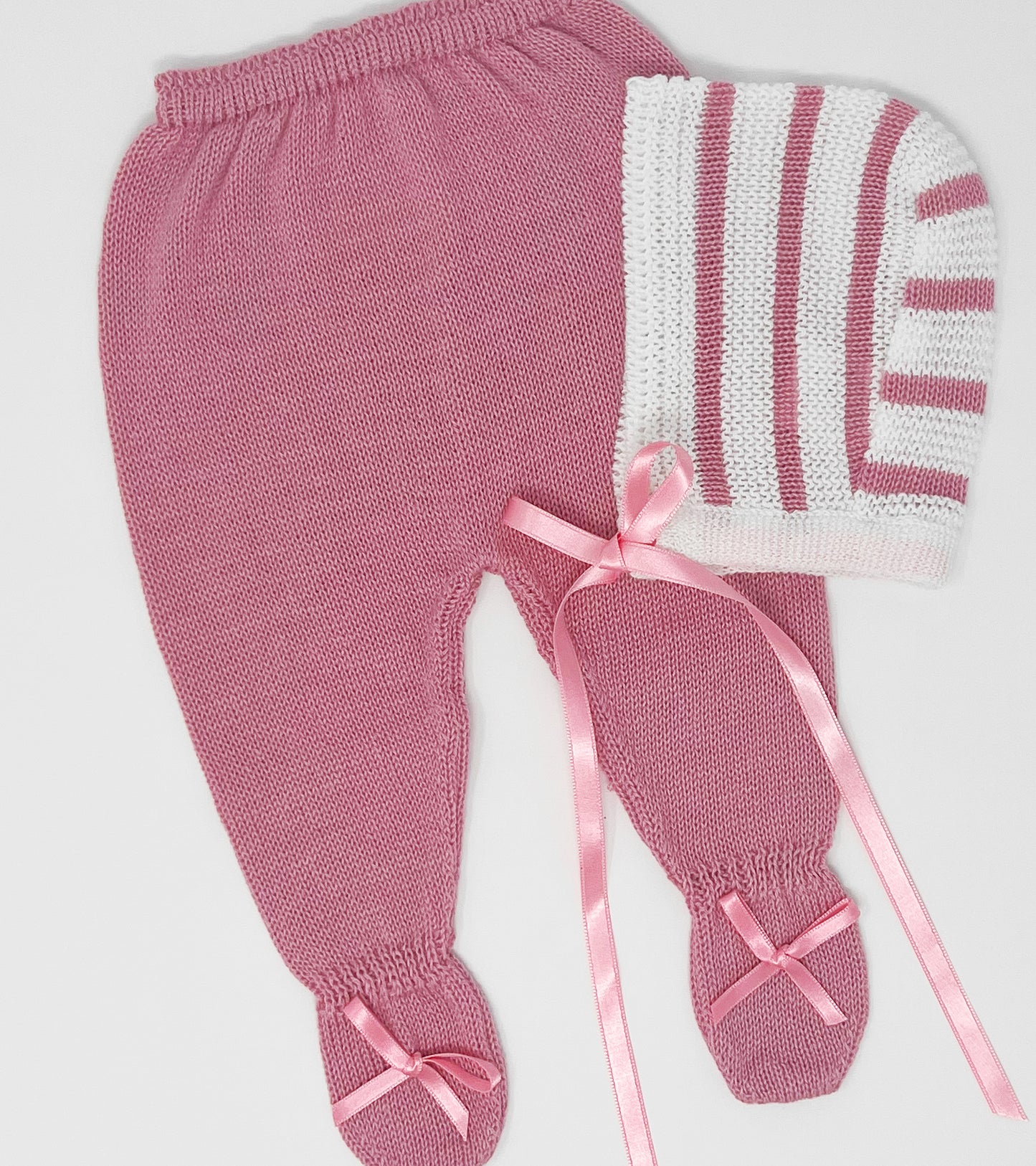 Baby Knitted Striped Set