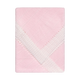 Striped Baby Knit Blanket (Light Pink)