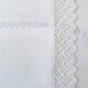 Lace Baby Knit Blanket (White)