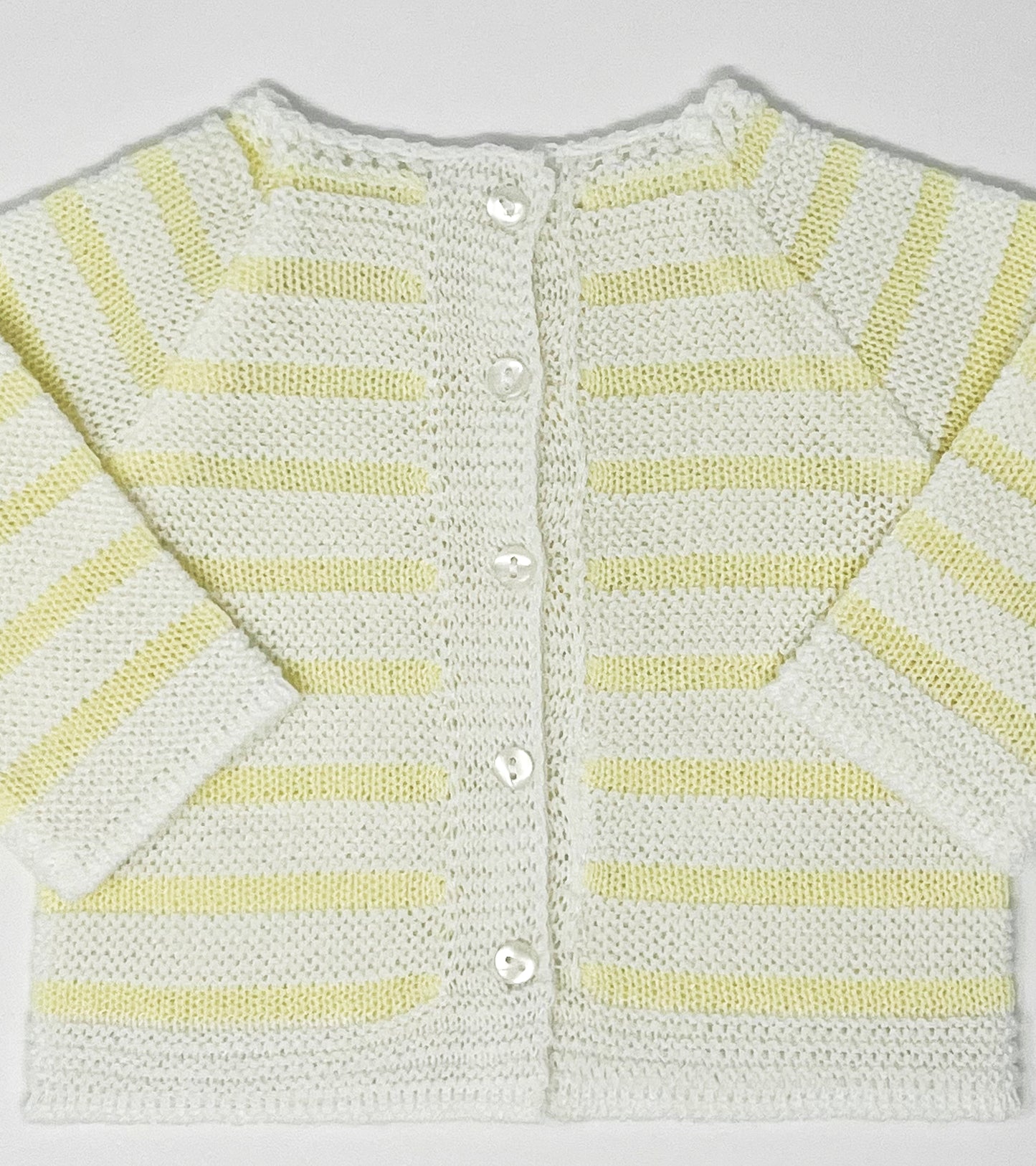 Newborn Knitted Clothes, Baby Knit Outfit with Stripes